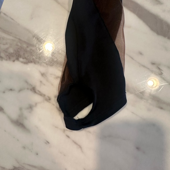 MUGLER
Jersey & tulle high neck bodysuit - Picture 8 of 11